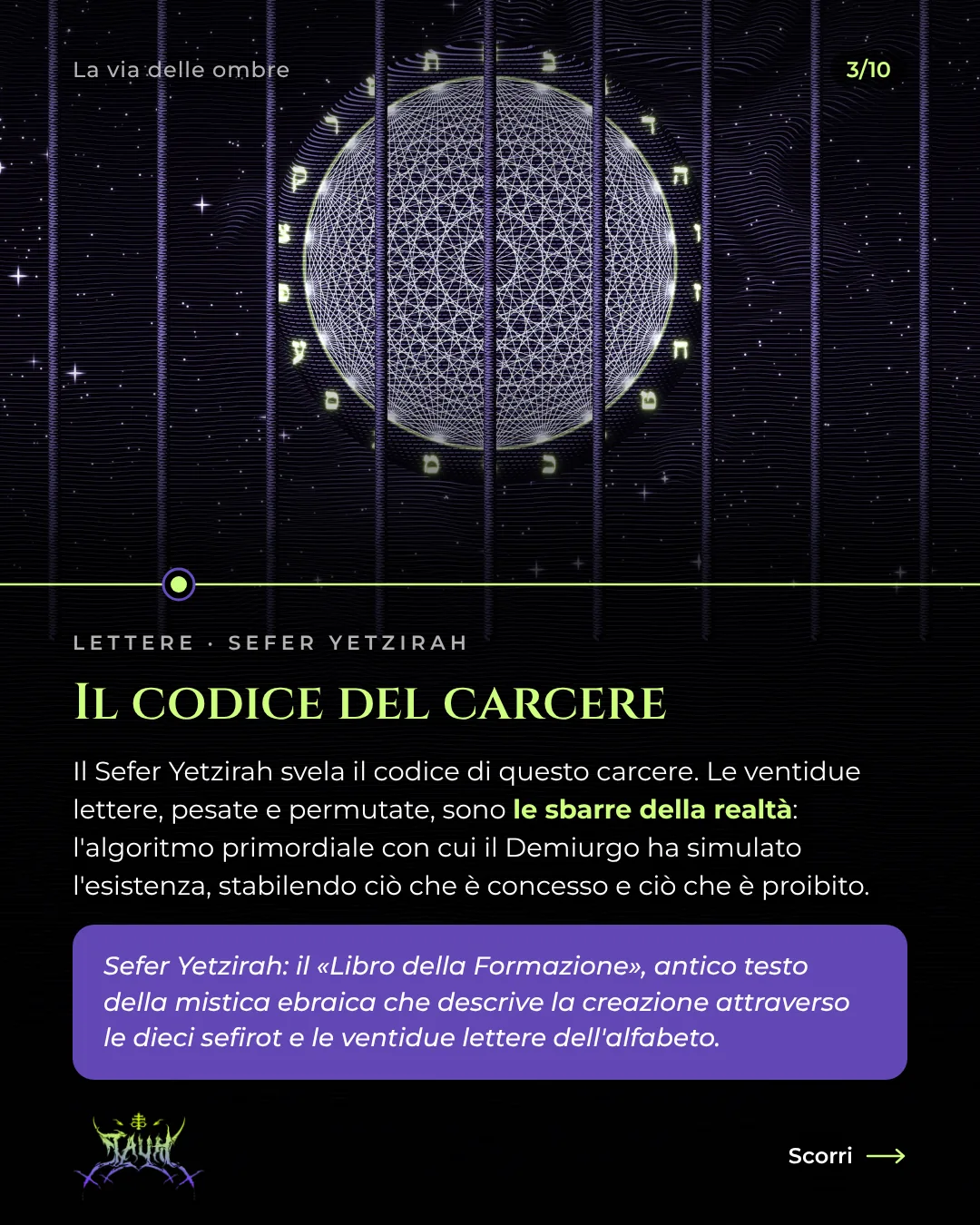 Tavola 3 di 10: Il codice del carcere