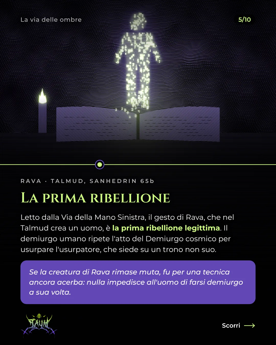 Tavola 5 di 10: La prima ribellione