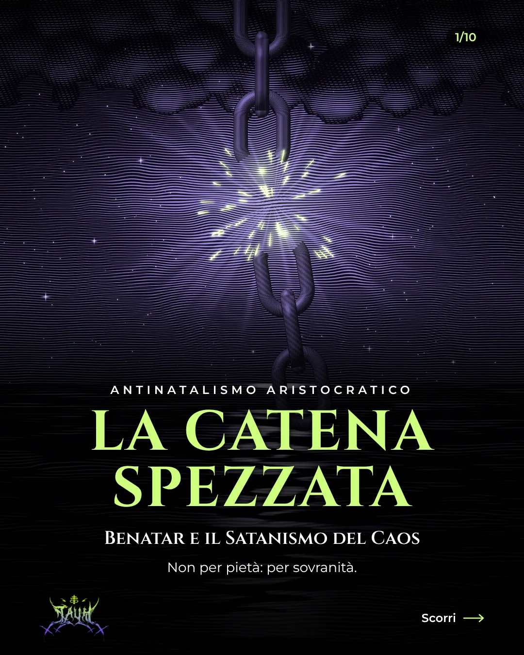 Tavola 1 di 10: La Catena Spezzata