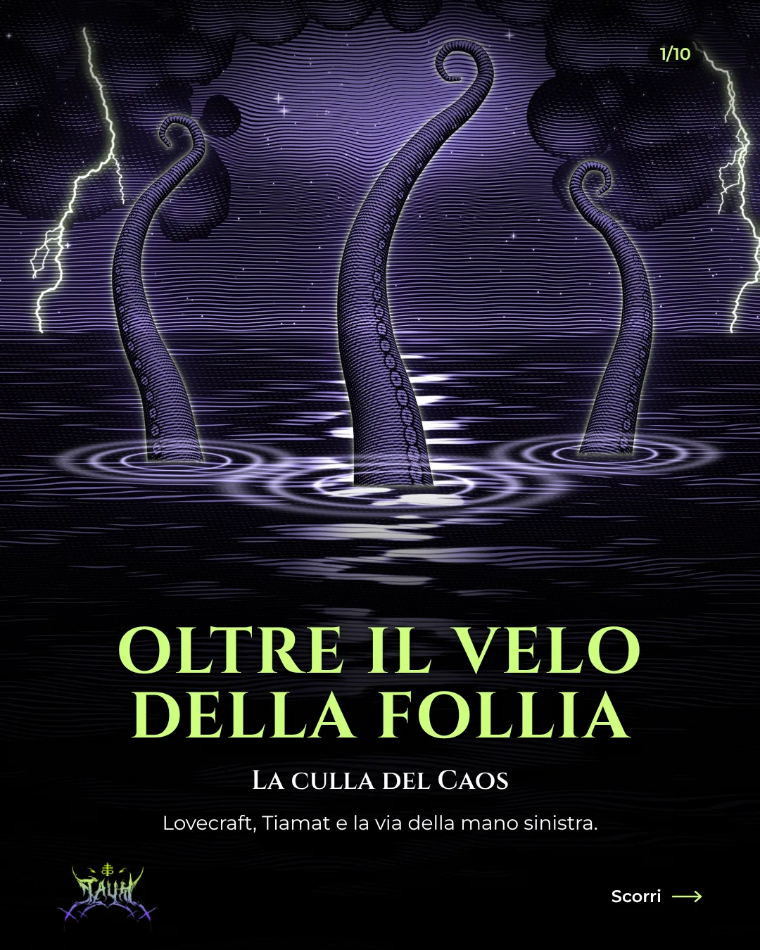 Tavola 1 di 10: Oltre il Velo della Follia
